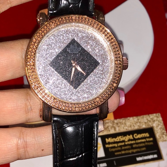 Real diamond watch for men, not CZ not lab made, custom made natural diamond HOT - Picture 6 of 6